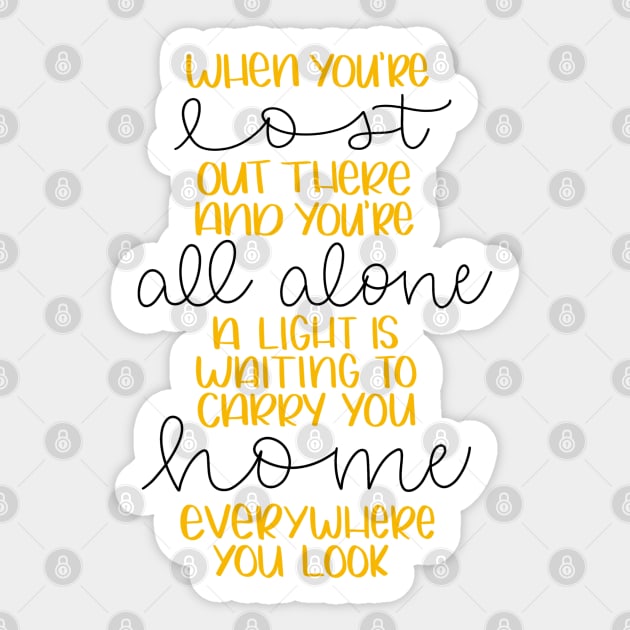 Everywhere You Look Full House Sticker by janiejanedesign